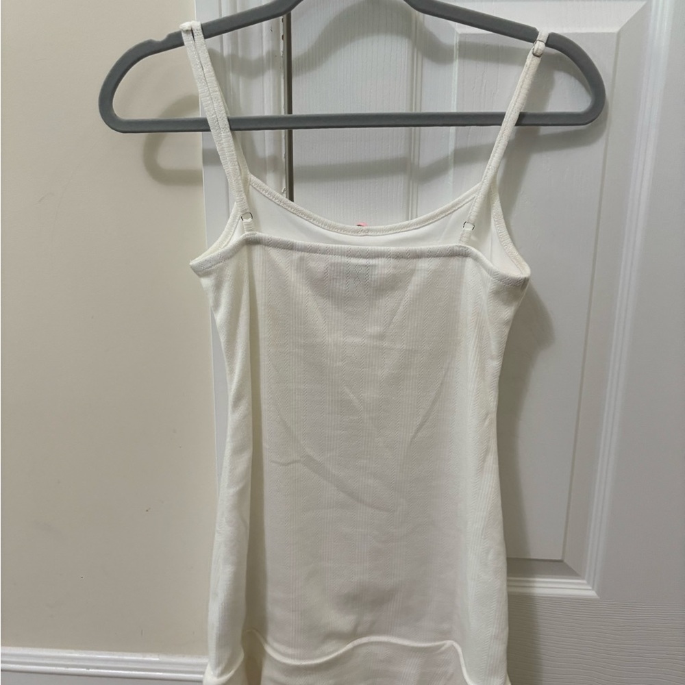 Edikted Pointelle Ruffle Mini Dress - Picture 6 of 8